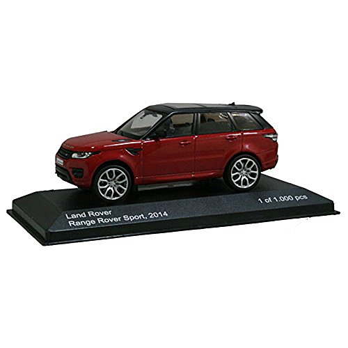 Land Rover Range Rover Sport, metallic-rot/schwarz, 2014, Modellauto, Fertigmodell, WhiteBox, 1:43 von Land Rover