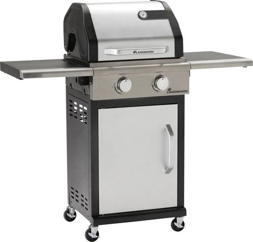 Landmann Triton Silber PTS 2.0 Gas, Grillwagen Gas-Grill Edelstahl von Landmann