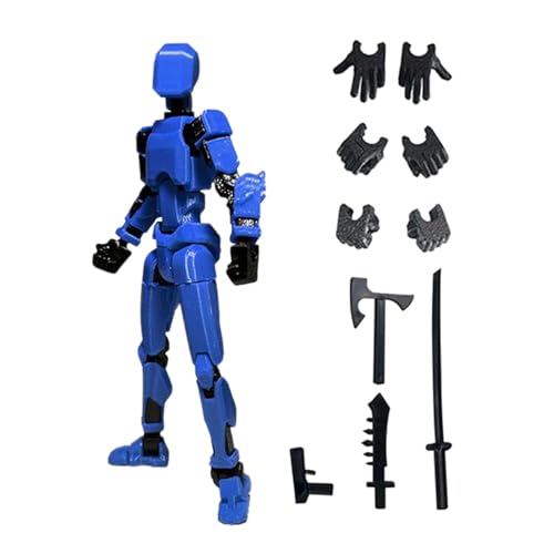 Landrain T13 Action Figure, Action Figur 3D Printed Multi-Jointed Movablen von Landrain