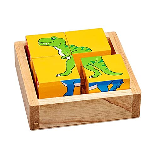 Holzpuzzle Blockpuzzle Dinosaurier von Lanka Kade