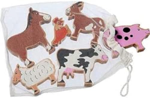 Lanka Kade Animaux de la Ferme (Lot de 6) (Pa-Anfer), NC982, Multicolore von Lanka Kade