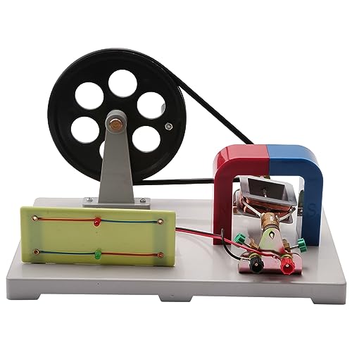 Lanko Modell des manuellen Kurbelgenerators für - und Gleichstrom, Aktivitätsmodell des Motorgenerators, Versuchsgeräte Lanko Modell des manuellen Kurbelgenerators für - und Gleichstrom, Aktivitätsmodell des Motorgenerators, Versuchsgeräte von Lanko