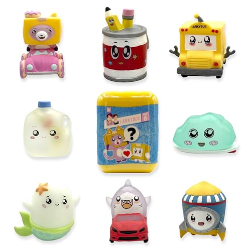 LankyBox Mini Mystery Figuren - Serie 6, Sammel-Minifiguren, Squishy-Figuren, offizielles Lizenzprodukt, Stile können variieren LankyBox Mini Mystery Figuren - Serie 6, Sammel-Minifiguren, Squishy-Figuren, offizielles Lizenzprodukt, Stile können variieren von LankyBox