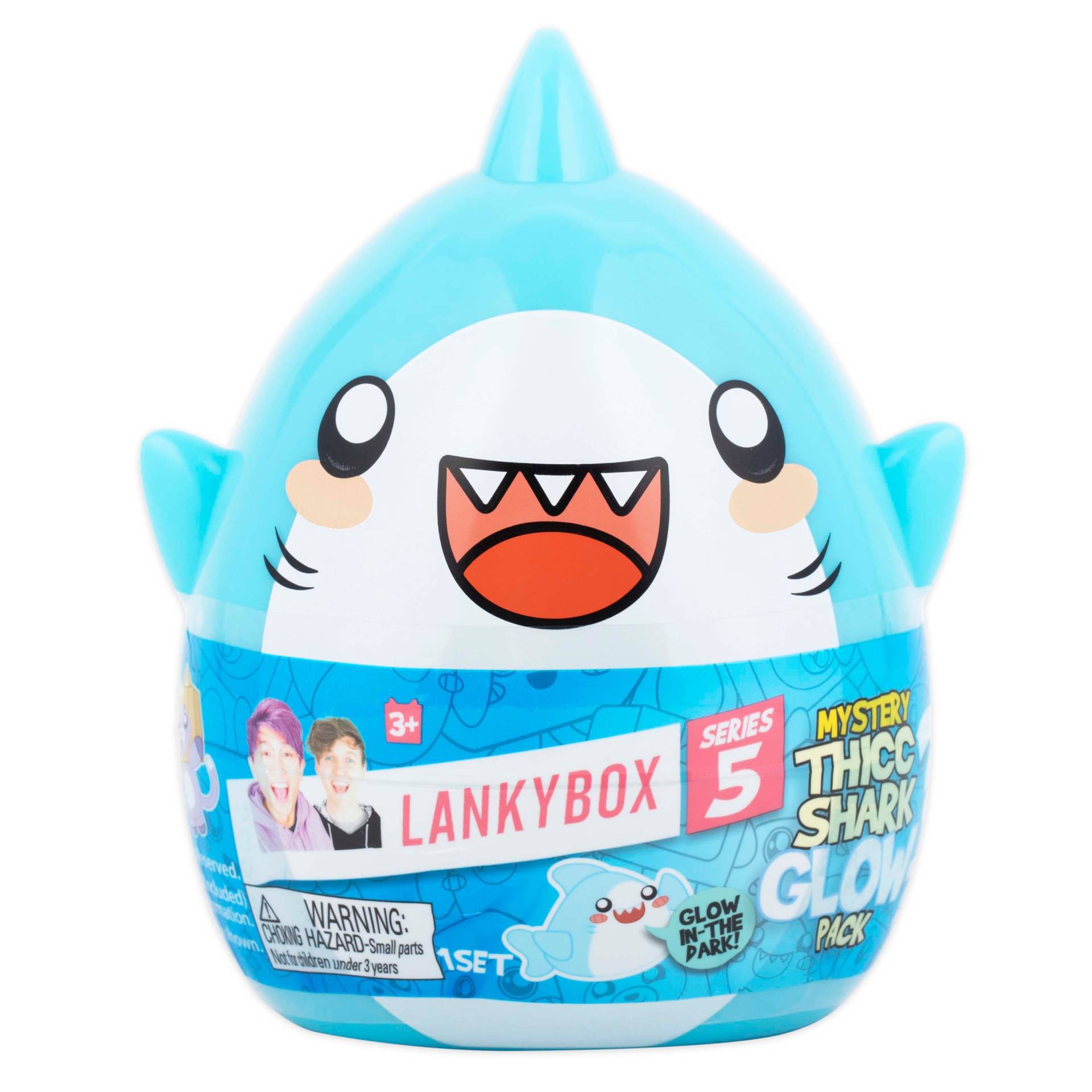 LankyBox Thicc Shark Glow Pack Spielset von LankyBox