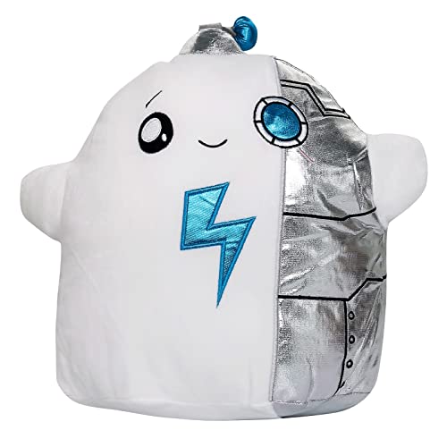 LANKYBOX Cyborg Plush Toy,LED Cyborg Soft Stuffed Plush Toy,Detachable Cute Robot Doll,Best Gift for Kids and Fans von LANKYBOX