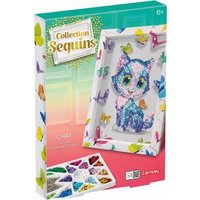 Collection Sequins - Paillettenkunst Katze von Lansay