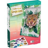 Collection Sequins - Paillettenkunst Tiger von Lansay