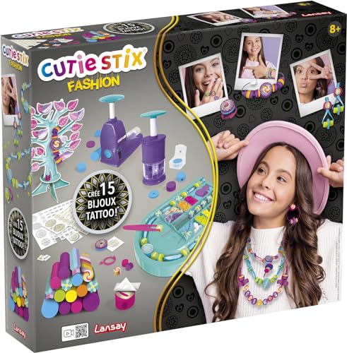 Cutie Stix - Atelier Bijoux de Créateur - Fabrication de bijoux Enfants - Dès 6 ans - Lansay von Cutie Stix