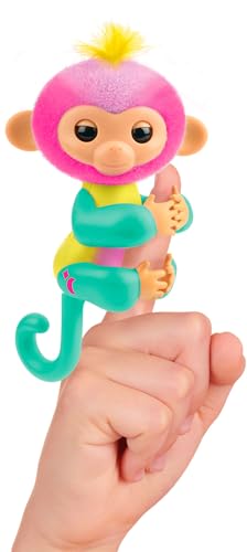 FINGERLINGS – Magic Moods Jade – Jadehalter an deinem Finger – Sein Herz leuchtet je nach Stimmung – Kommuniziert mit 70 Tönen und Reaktionen – Batterien enthalten – interaktives Spielzeug – ab 5 von Lansay