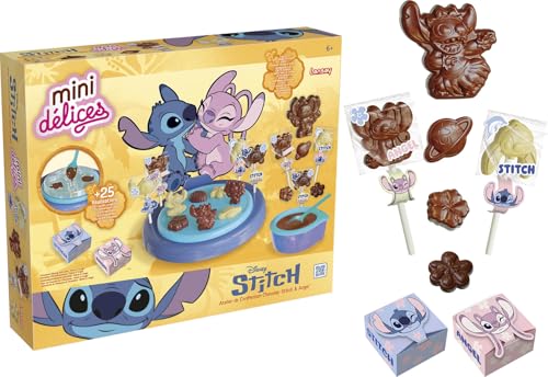 LANSAY | MINI DÉLICES – Stitch & Angel CHOCOLADE Workshop | Kinderchocoladekit met mallen & Accessoires | Maak Stitch-chocolaatjes | Zoet creatief plezier vanaf 6 jaar LANSAY | MINI DÉLICES – Stitch & Angel CHOCOLADE Workshop | Kinderchocoladekit met mallen & Accessoires | Maak Stitch-chocolaatjes | Zoet creatief plezier vanaf 6 jaar von Lansay