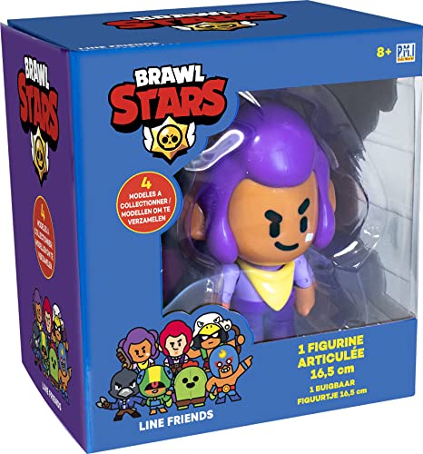 Lansay - Brawl Stars – 1 Figur mit Gelenken, 16,5 cm – Shelly – Figuren des berühmten Videospiels Brawl Stars – Sammelfigur – 4 Modelle zur Auswahl – ab 8 Jahren von Lansay