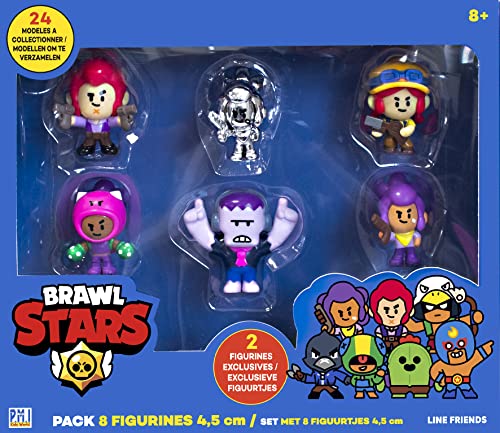 Lansay Brawl Stars – Pack 8 Figuren 4,5 cm – Brawlers Team C – Spielfiguren – ab 8 Jahren Lansay Brawl Stars – Pack 8 Figuren 4,5 cm – Brawlers Team C – Spielfiguren – ab 8 Jahren von Lansay