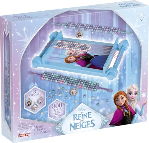 Lansay | DE IJSTIJD – ARMBANDEN WEVEN Set | Complete kinderweefset met weefraam, kleurrijke kralen, draad en betoverende Anna & ELSA bedels | Maak schitterende prinsessenarmbanden vanaf 5 jaar Lansay | DE IJSTIJD – ARMBANDEN WEVEN Set | Complete kinderweefset met weefraam, kleurrijke kralen, draad en betoverende Anna & ELSA bedels | Maak schitterende prinsessenarmbanden vanaf 5 jaar von Lansay