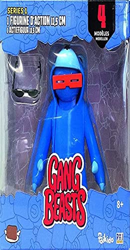 Lansay Gang Beasts – 1 Action-Figur 11,5 cm – Blue Bear von Lansay