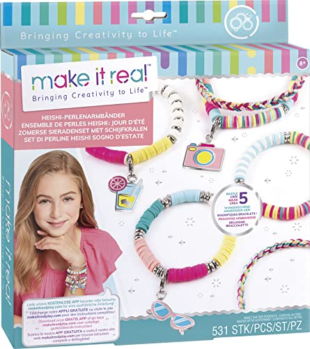 Lansay Make It Real – Heishi Sommertage – Herstellung von Kinderschmuck – ab 8 Jahren von Lansay