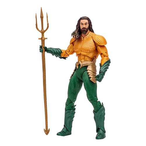 Lansay McFarlane Toys – DC – Aquaman 2 – Aquaman – 18 cm – Sammelfigur & Zubehör – Filmfiguren – ab 12 Jahren von Lansay