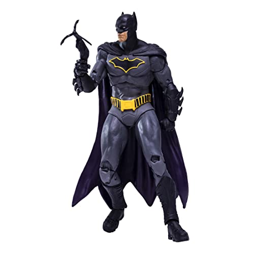 Lansay McFarlane Toys – DC Multiverse – Batman Rebirth – Sammelfigur & Zubehör – Comic-Figuren – ab 12 Jahren, Schwarz von Lansay