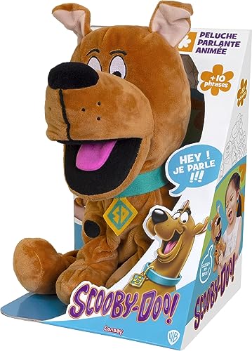 Lansay Scooby DOO! – Plüschtier sprechend – Handpuppe – Elektronische Junior – ab 5 Jahren von Lansay