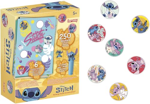 Lansay | Sticker Stitch – NAVULLING - Groot navulpakket voor het stickerset met 250 extra Stickers, 6 nieuwe themavellen en urenlang creatief plezier voor 5 jaar | Voor eindeloos decoratieplezier Lansay | Sticker Stitch – NAVULLING - Groot navulpakket voor het stickerset met 250 extra Stickers, 6 nieuwe themavellen en urenlang creatief plezier voor 5 jaar | Voor eindeloos decoratieplezier von Lansay