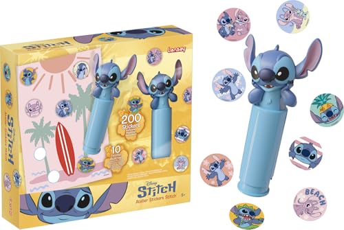 Lansay | Stitch – Stickers Fun - Kinderen stickerset met 200 kleurrijke Disney-Stickers, 10 vrolijk geïllustreerde vellen en EEN grappige | Perfect voor knutselen, versieren & spelen vanaf 5 jaar Lansay | Stitch – Stickers Fun - Kinderen stickerset met 200 kleurrijke Disney-Stickers, 10 vrolijk geïllustreerde vellen en EEN grappige | Perfect voor knutselen, versieren & spelen vanaf 5 jaar von Lansay