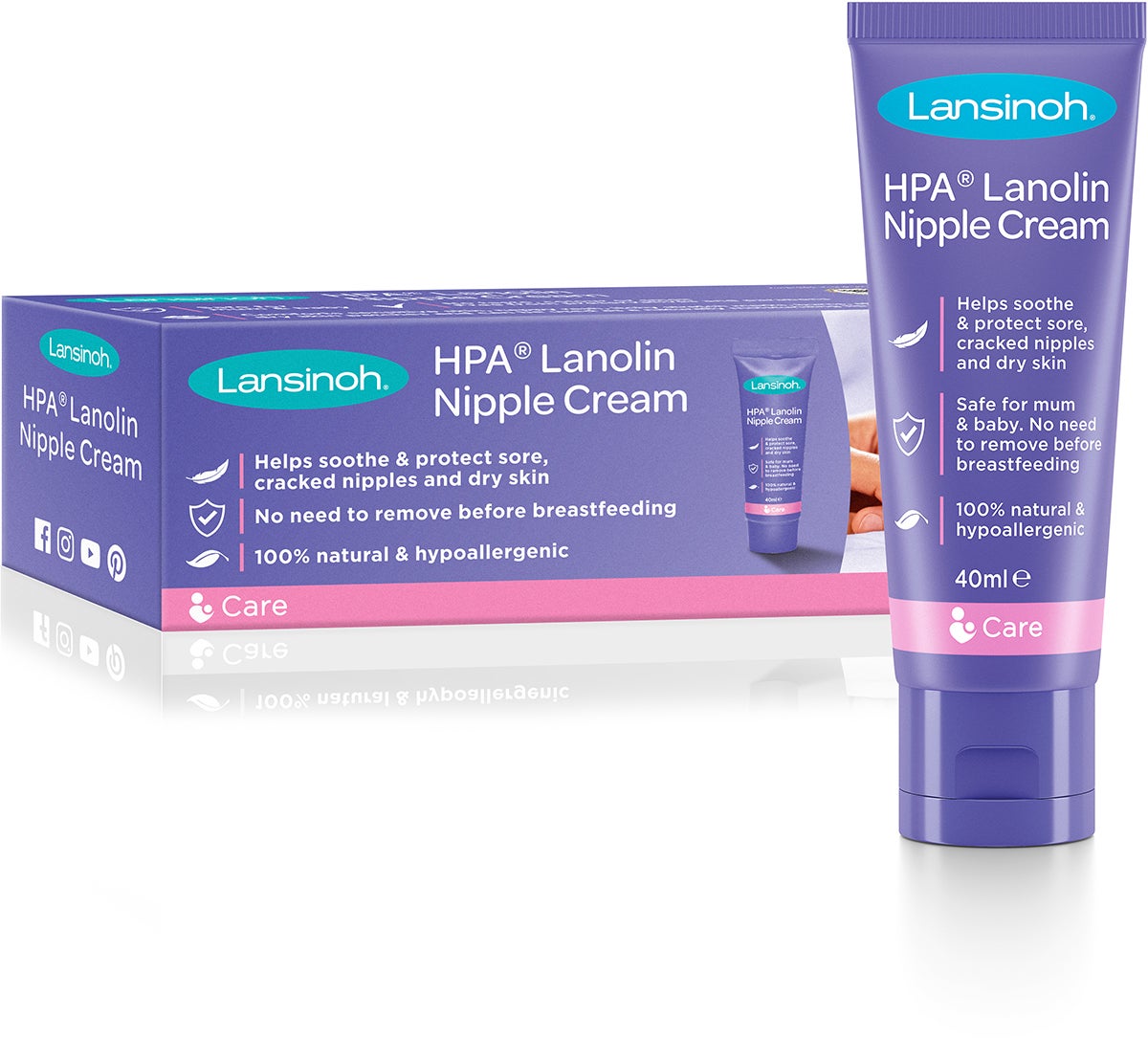 Lansinoh Lanolin Brustwarzencreme HPA 40ml von Lansinoh