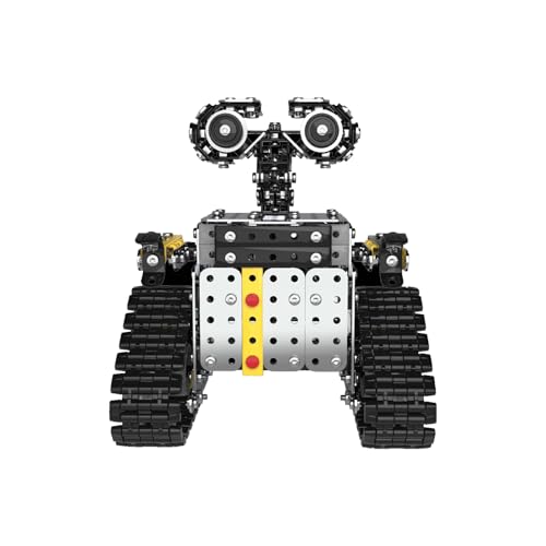 Larcele 3D Metall Puzzle Militär Modellbausätze, DIY Montage Militär Kampfschiff Gebäude Miniatur Jigsaw Puzzles KJPZ-04 (Wally Robot) von Larcele