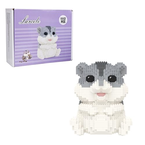 Larcele DIY Mikro Hamster Bausteine Spielzeug Bricks Sate für ab 12 Jahren, 1112 Stücke DZJM-01 Larcele DIY Mikro Hamster Bausteine Spielzeug Bricks Sate für ab 12 Jahren, 1112 Stücke DZJM-01 von Larcele