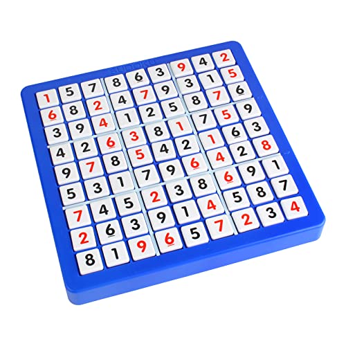 Larcele Land Sudoku Puzzle Brettspiel für Kinder SD-09 Blau (mit Schublade) von Larcele