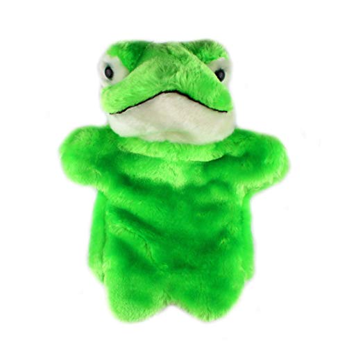 Larcele Niedlichen Plüsch Handpuppe weichen Stofftier Spielzeug (SO-30 Frosch) von Larcele