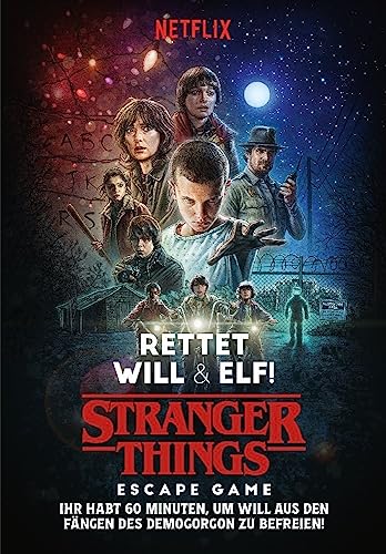 Larousse, Stranger Things: Rettet Will und Elf!, Familienspiel, Rätselspiel |2-8 Spieler, Ab 14+ Jahren, 60 Minuten, Deutsch von Asmodee