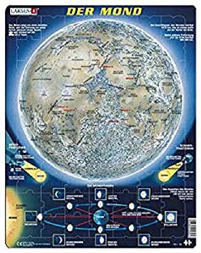 Larsen SS5 Mond Rahmenpuzzles von Larsen