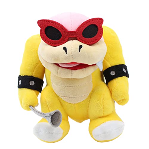 Laruokivi Cartoon Koopaling Roy Plüsch Spielzeug Baby Bowser Jr Koopa Weiche Gefüllte Tier Puppe 8'' Figur von Laruokivi