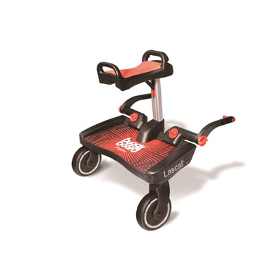 Lascal Buggy Board Maxi + mit Sitz rot von Lascal