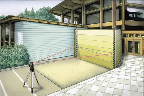 Laserliner 080.00 Flachkopfstativ 5/8  Höhe (max.)=165cm von Laserliner