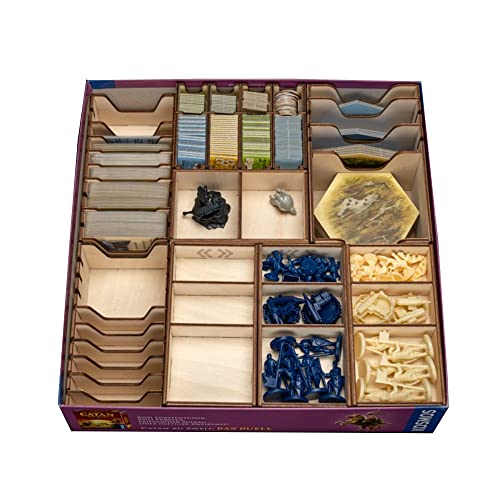 Laserox Einsatz Catan Traders Organizer/Insert für Catan Händler & Barbaren Laserox Einsatz Catan Traders Organizer/Insert für Catan Händler & Barbaren von Laserox