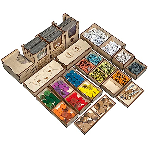 Laserox Insert Spirit Organizer für Spirit Island Grundspiel + AST und Tatze von Laserox