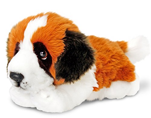 Lashuma Keel Toys Plüschtier Hund Berner Sennenhund, Bernhardiner liegend 30 cm von Lashuma