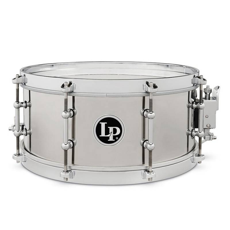 Latin Percussion 12" x 4,5" Stainless Steel Salsa Snare Snare Drum von Latin Percussion