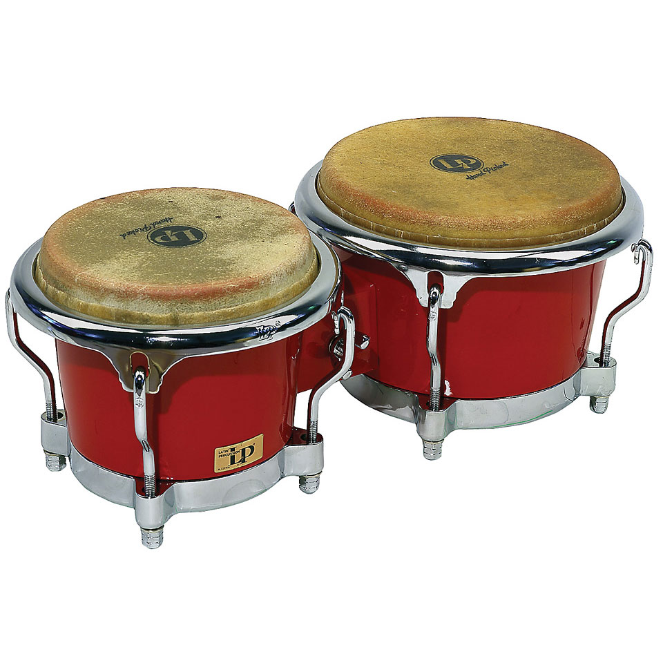 Latin Percussion Fiberglass LP200XF-RD Bongo von Latin Percussion