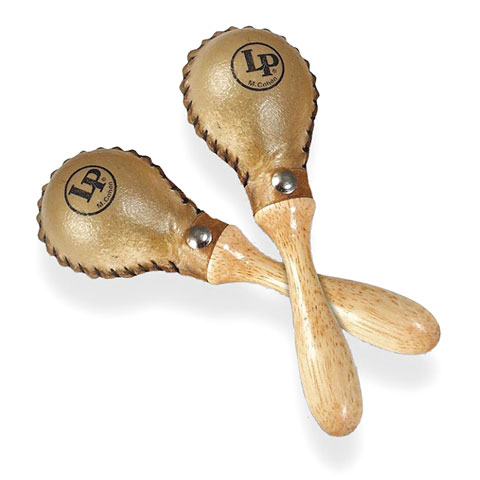 Latin Percussion LP285 Mini Rawhide Maracas Maracas von Latin Percussion