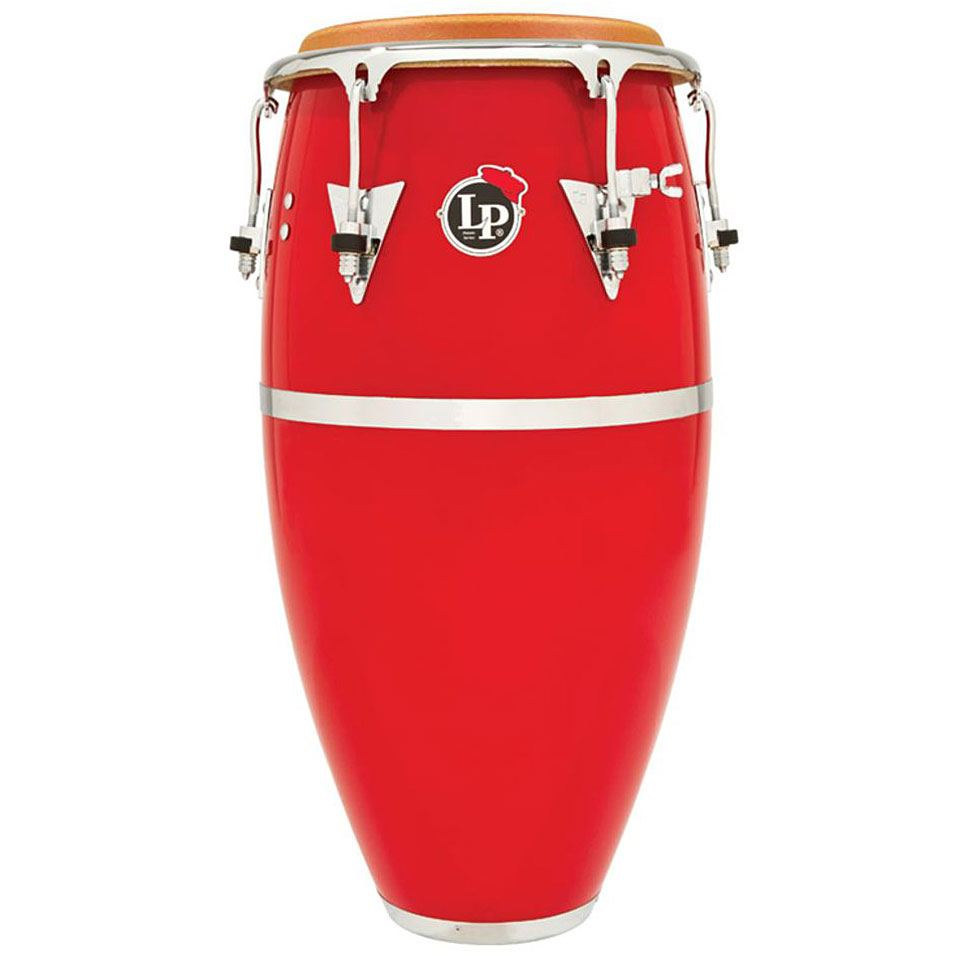 Latin Percussion Patato LP522X-1RD Fiberglass Quinto 11" Red Conga von Latin Percussion