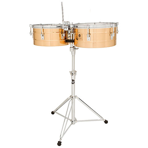 Latin Percussion Tito Puente LP257-BZ Bronze Timbales Timbales von Latin Percussion