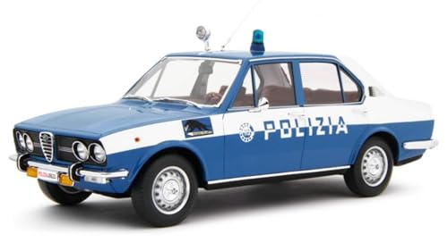 Modell Leiter kompatibel mit Alfa 1.8 1972 Polizei 1:18 Laudo Racing LM178C-PO von Laudo Racing