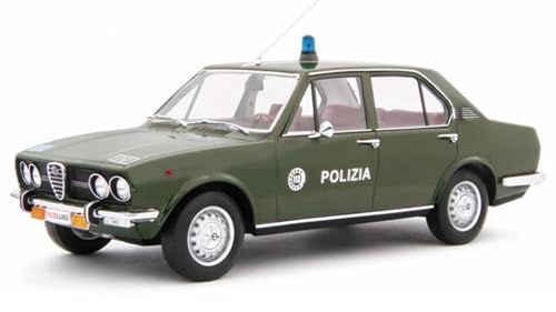 Modell Leiter kompatibel mit Alfa 1.8 1972 Polizei 1:18 Laudo Racing LM178D-PO von Laudo Racing