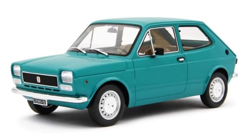 Modell Leiter kompatibel mit Fiat 127 3P 1972 Blau 1:18 Laudo Racing LM176D von Laudo Racing