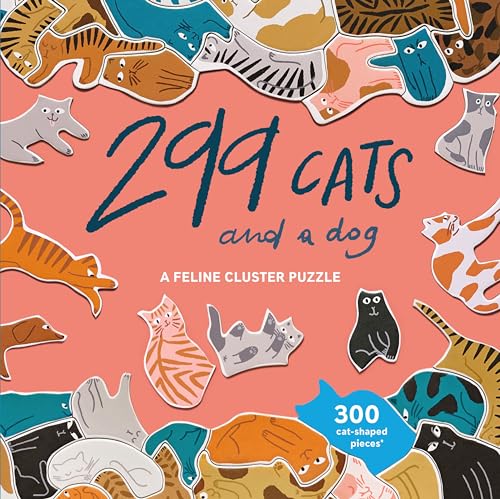 299 Cats (and a Dog): A Feline Cluster Puzzle von Laurence King