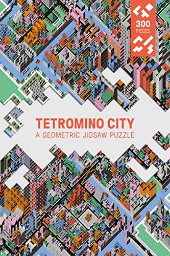 Tetromino City: A Geometric Jigsaw Puzzle von Laurence King Publishing