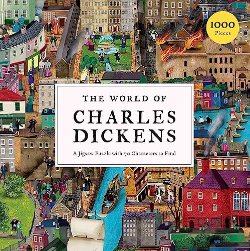 The World of Charles Dickens: A Jigsaw Puzzle with 70 Characters to Find von Laurence King