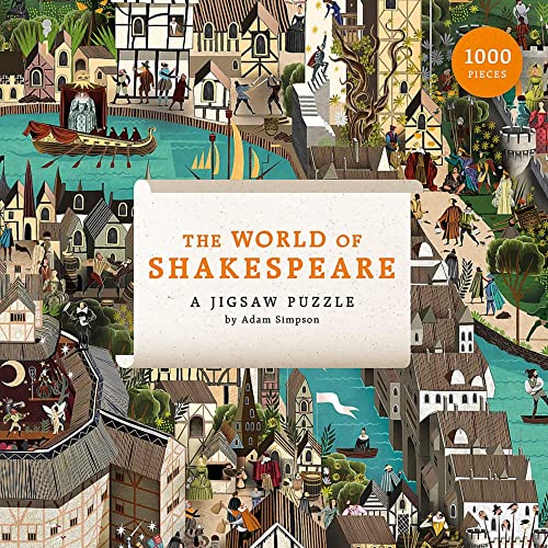 The World of Shakespeare: 1000 Piece Jigsaw Puzzle von Laurence King