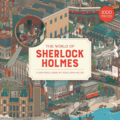 The World of Sherlock Holmes: A Jigsaw Puzzle, Silver von Laurence King